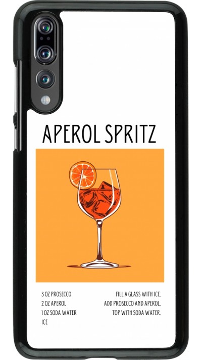 Coque Huawei P20 Pro - Cocktail recette Aperol Spritz