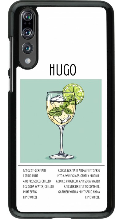 Huawei P20 Pro Case Hülle - Cocktail Rezept Hugo