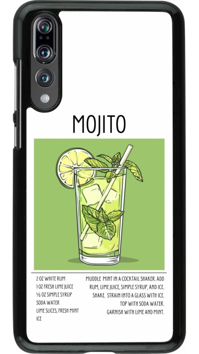 Huawei P20 Pro Case Hülle - Cocktail Rezept Mojito