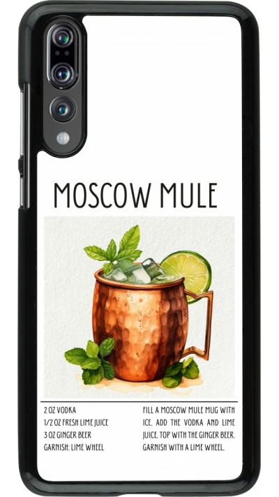 Coque Huawei P20 Pro - Cocktail recette Moscow Mule