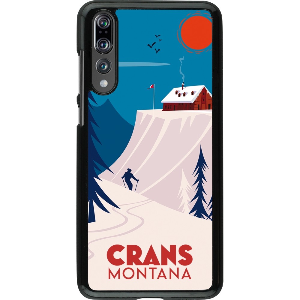 Huawei P20 Pro Case Hülle - Crans-Montana Cabane