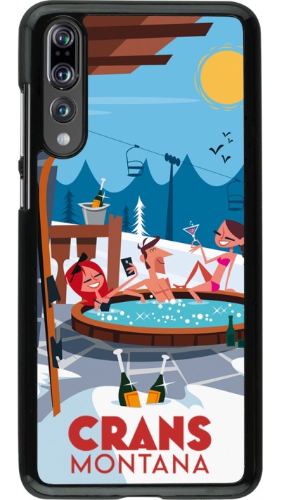 Coque Huawei P20 Pro - Crans-Montana Mountain Jacuzzi