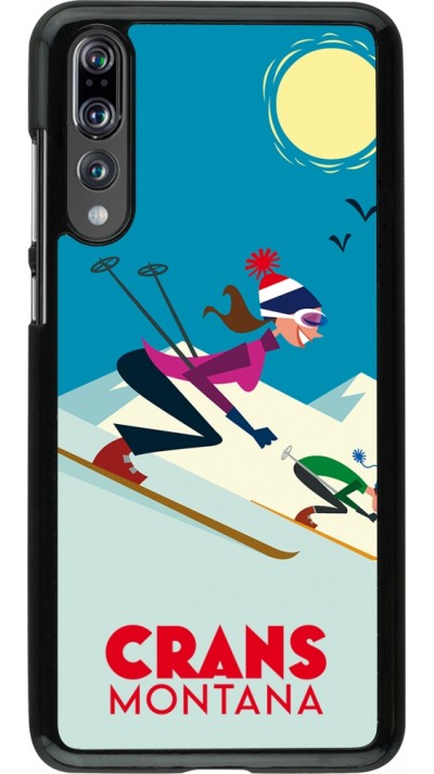 Coque Huawei P20 Pro - Crans-Montana Ski Downhill