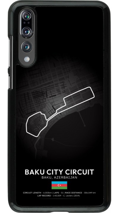 Coque Huawei P20 Pro - F1 Track 2025 Azerbaijan