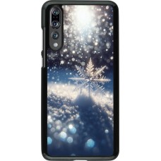 Huawei P20 Pro Case Hülle - Schneeflocke Solar Glanz