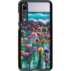 Coque Huawei P20 Pro - Flower sea waves