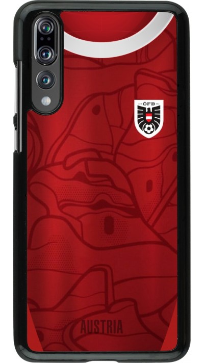 Coque Huawei P20 Pro - Maillot de football Autriche personnalisable