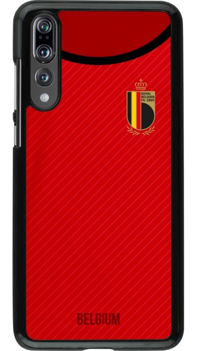Coque Huawei P20 Pro - Maillot de football Belgique 2022 personnalisable