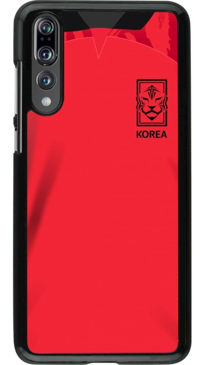 Huawei P20 Pro Case Hülle - Südkorea 2022 personalisierbares Fussballtrikot