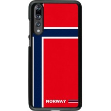 Huawei P20 Pro Case Hülle - Norwegen 2026 personalisierbares Fussballtrikot