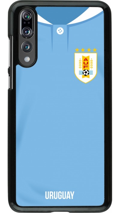 Huawei P20 Pro Case Hülle - Uruguay 2022 personalisierbares Fussballtrikot