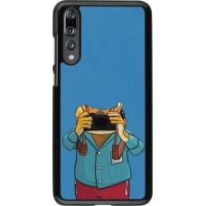 Coque Huawei P20 Pro - Frog with camera DTMF