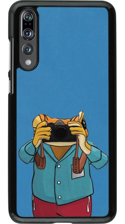 Coque Huawei P20 Pro - Frog with camera DTMF