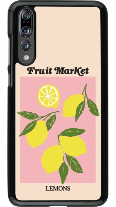 Coque Huawei P20 Pro - Fruit market lemons 2026