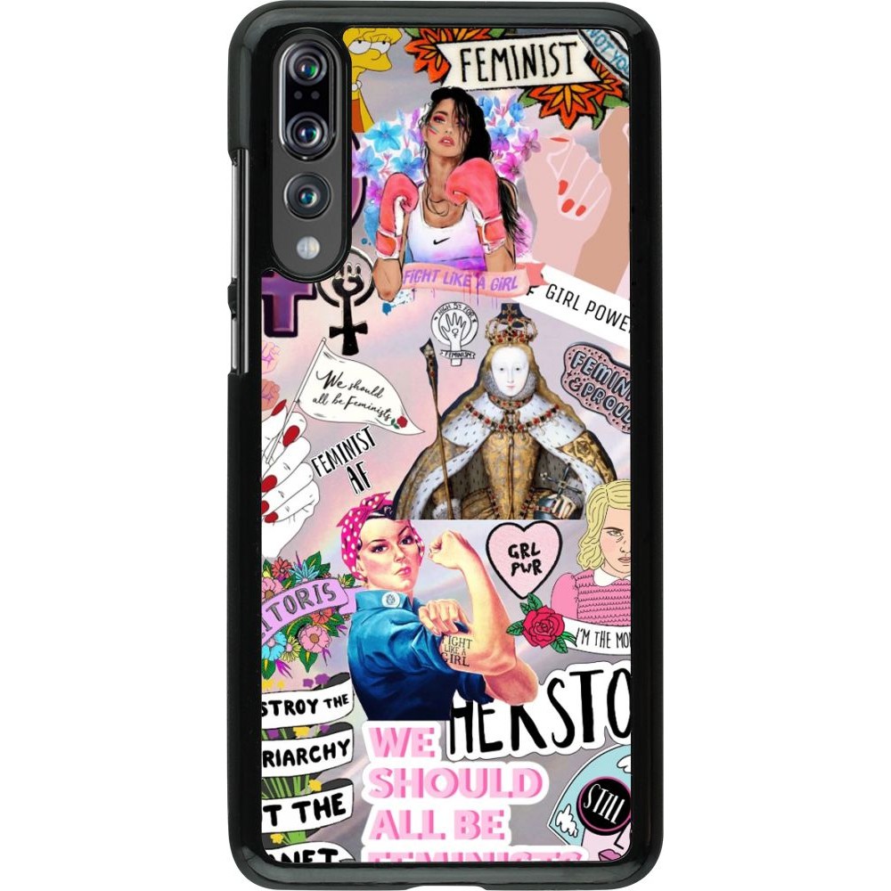 Coque Huawei P20 Pro - Girl Power Collage