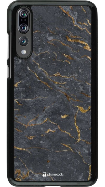 Hülle Huawei P20 Pro - Grey Gold Marble