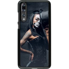 Huawei P20 Pro Case Hülle - Halloween 22 Tattooed Girl