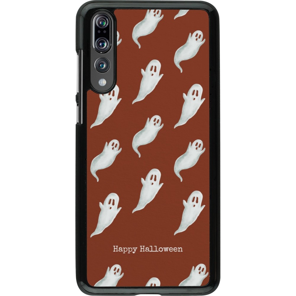 Huawei P20 Pro Case Hülle - Halloween 2025 Pattern of ghosts