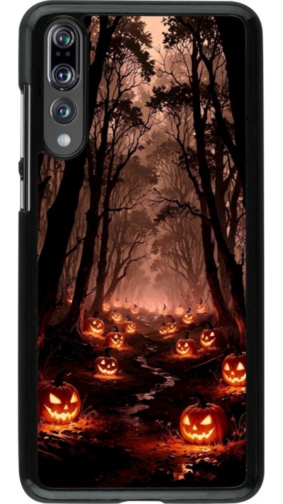 Huawei P20 Pro Case Hülle - Halloween 2025 Road of Terrifying Pumpkins