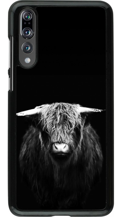 Coque Huawei P20 Pro - Highland calf black