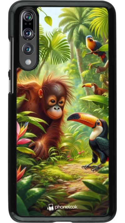 Coque Huawei P20 Pro - Jungle Tropicale Tayrona