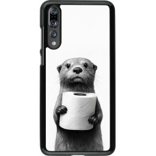 Coque Huawei P20 Pro - Loutre papier de toilette