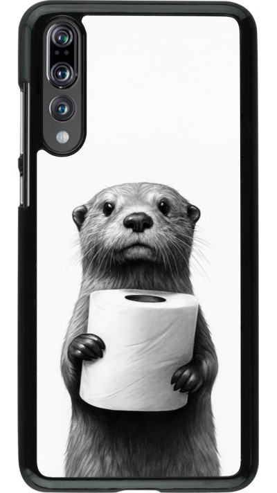 Coque Huawei P20 Pro - Loutre papier de toilette