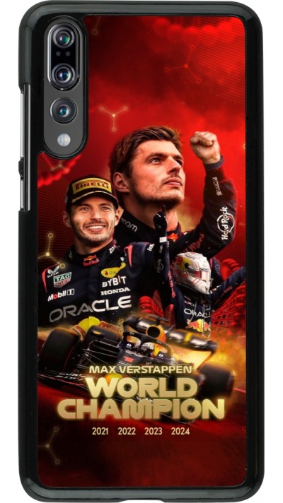 Coque Huawei P20 Pro - Max Verstappen Champion 2023