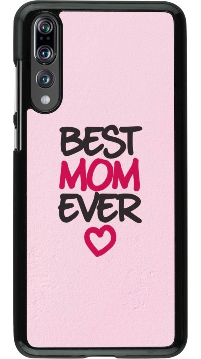Coque Huawei P20 Pro - Mom 2023 best Mom ever pink