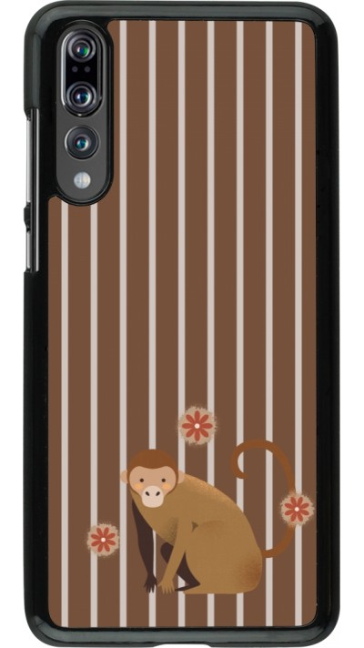 Coque Huawei P20 Pro - Monkey with stripes