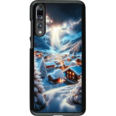 Huawei P20 Pro Case Hülle - Berg Schnee Licht