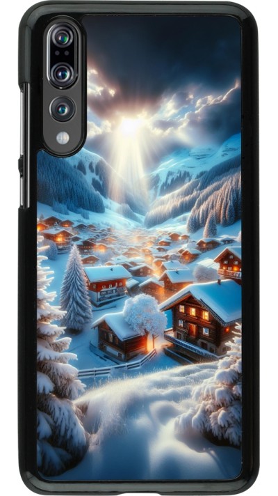 Coque Huawei P20 Pro - Mont Neige Lumière