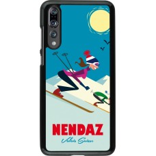 Huawei P20 Pro Case Hülle - Nendaz Ski Downhill