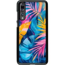 Huawei P20 Pro Case Hülle - Palms Blue