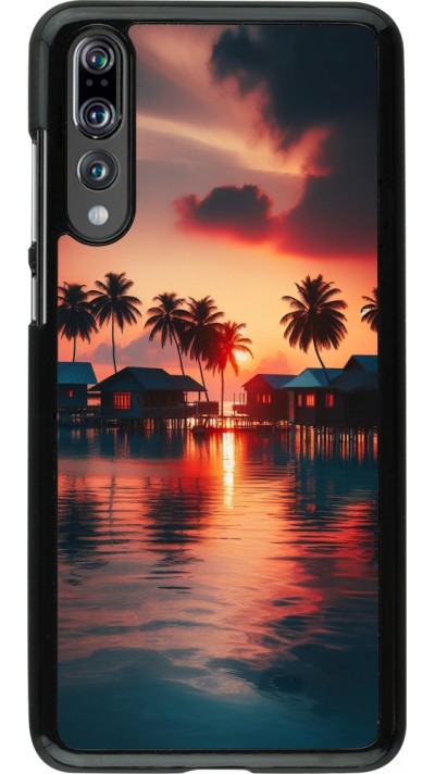 Huawei P20 Pro Case Hülle - Paradies Malediven