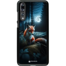 Huawei P20 Pro Case Hülle - Fuchs Mond Wald