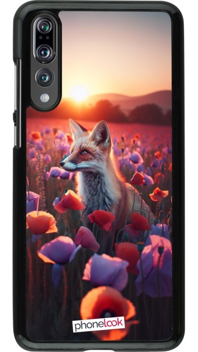 Coque Huawei P20 Pro - Renard pourpre au crépuscule