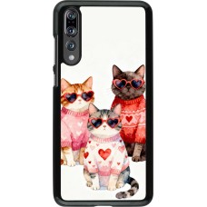 Coque Huawei P20 Pro - Saint Valentines Day 26 Cat Love
