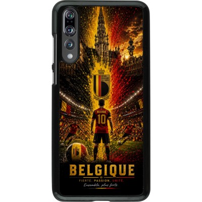 Huawei P20 Pro Case Hülle - Fussball Belgien splash 2026