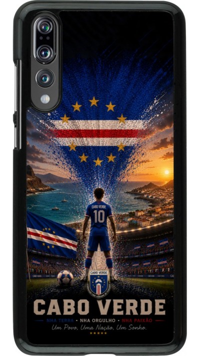 Coque Huawei P20 Pro - Football Cap-Vert splash 2026
