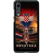 Coque Huawei P20 Pro - Football Croatie splash 2026