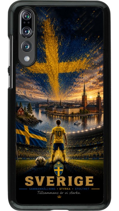 Coque Huawei P20 Pro - Football Suède splash 2026