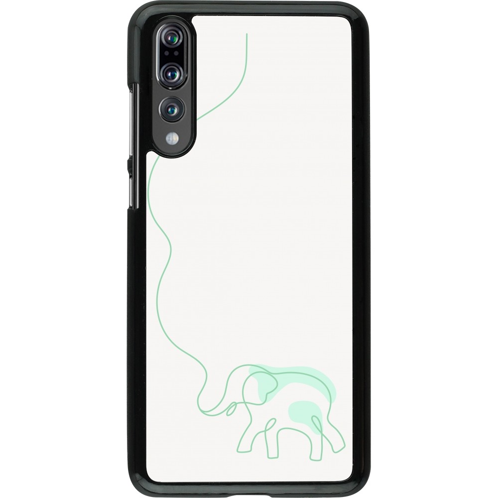 Huawei P20 Pro Case Hülle - Spring 23 baby elephant