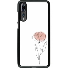 Huawei P20 Pro Case Hülle - Spring 23 minimalist flower