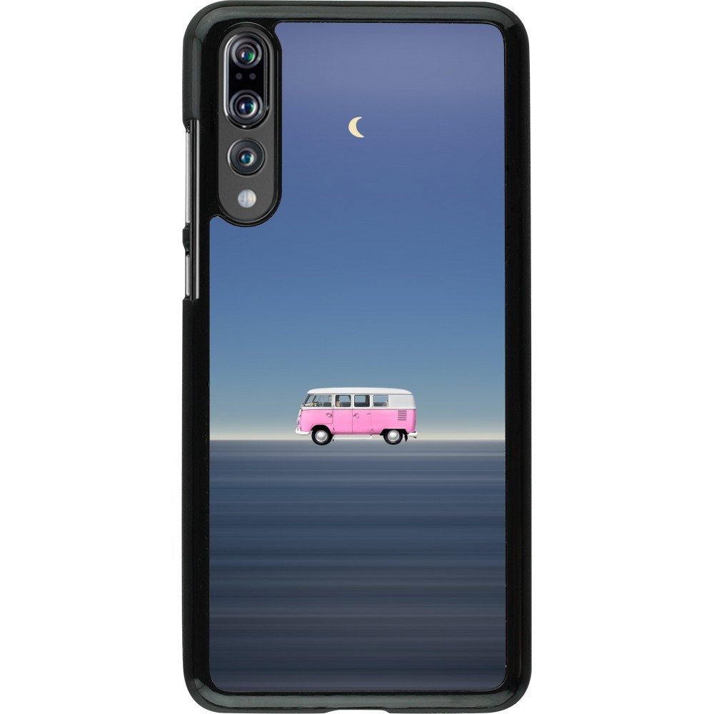 Huawei P20 Pro Case Hülle - Spring 23 pink bus