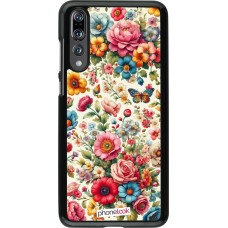 Huawei P20 Pro Case Hülle - Spring 25 fruehling bluetend