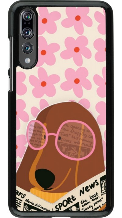 Coque Huawei P20 Pro - Dog with newspaper 2026