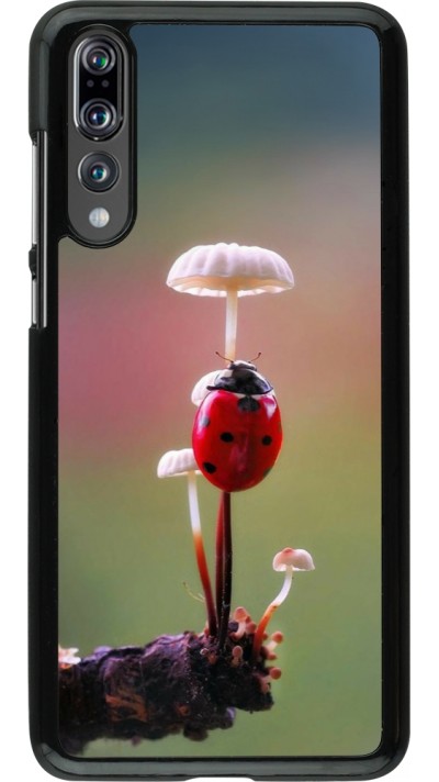 Coque Huawei P20 Pro - Ladybird on a mushroom 2026
