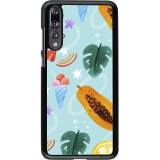 Huawei P20 Pro Case Hülle - Summer 2025 Pattern papaya