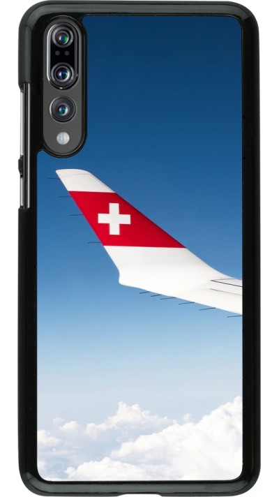 Huawei P20 Pro Case Hülle -  Schweizer Nationalfeiertag Sky Swiss Flag